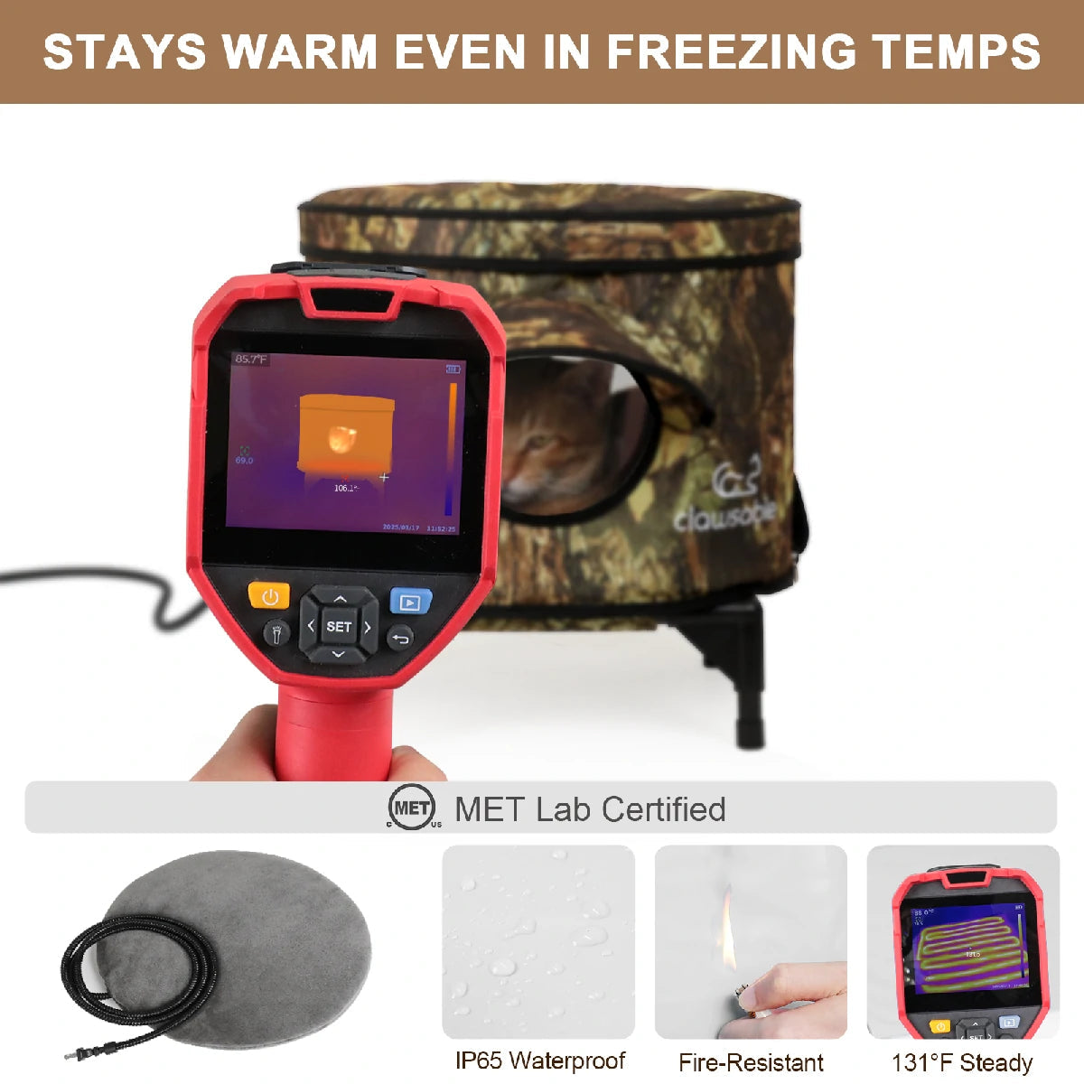 2025 Solo Stump Heated Cat House