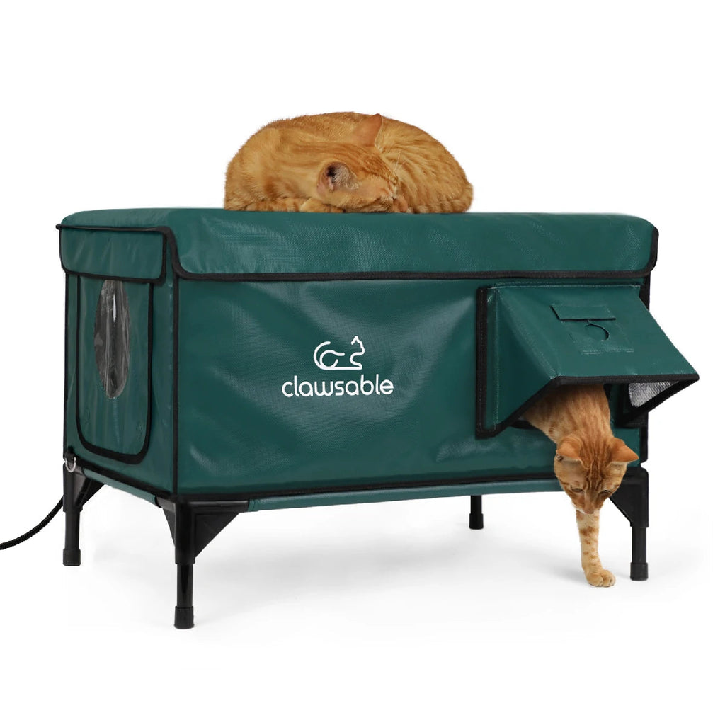 2025 Tall Classic Box Heated Cat House – Large