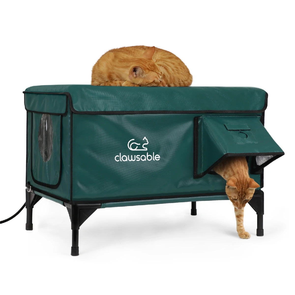 2025 Tall Classic Box Heated Cat House – Large